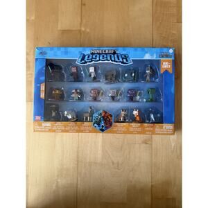Minecraft Legends Nano Metalfigs Jada Toys 18 Pack 1.65" Mini Figures